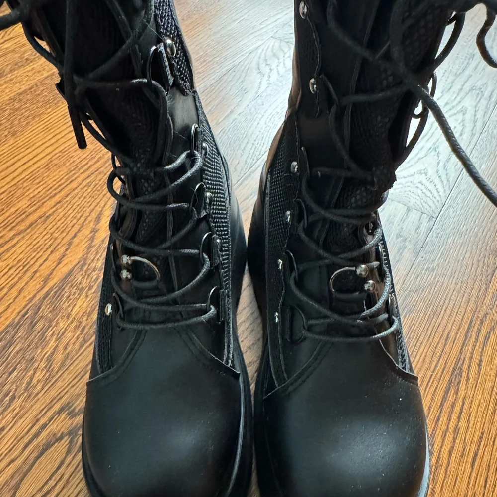 Demonia Combat Platform Boots - Picture 3 of 4